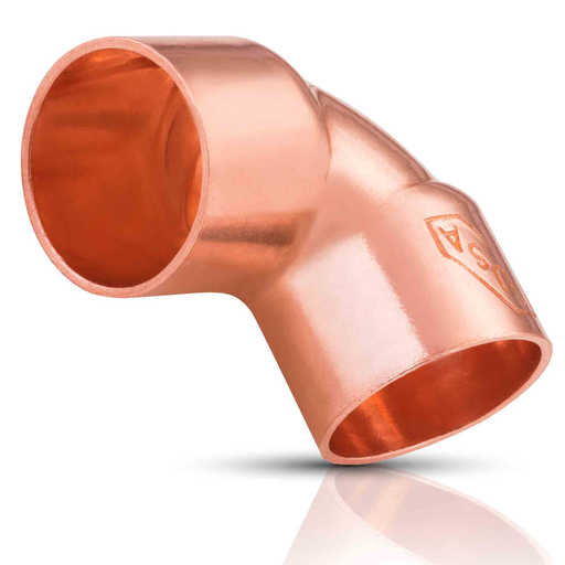 [C90.CAC.025] CODO DE COBRE 1 PULG (25MM)