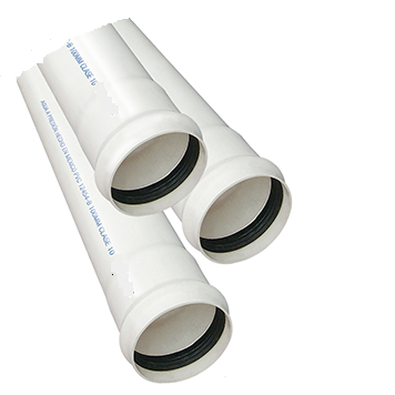 [TUH.R32.100] TUBO CAMPANA PVC RD-32.5 SI 4 PULG (100MM) 6MTS