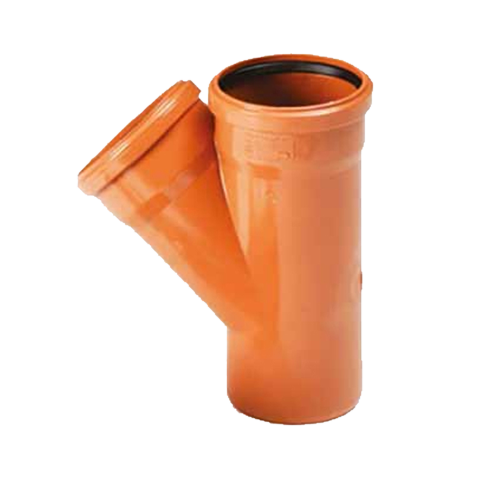 [YC20.250.250] YEE ALCANTARILLADO PVC MÉTRICO 250X250MM CAM-CAM 30PSI