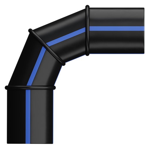 [C90.R41.1200] CURVA HIDRÁULICA PEAD RD-41 90X48 PULGADAS