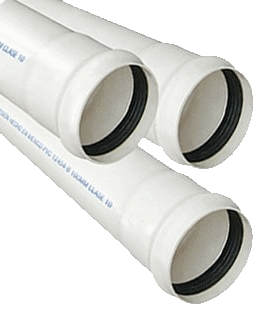 [TUH.R26.068] TUBO CAMPANA PVC RD-26 SI 2-1/2 PULG (68MM) 6MTS
