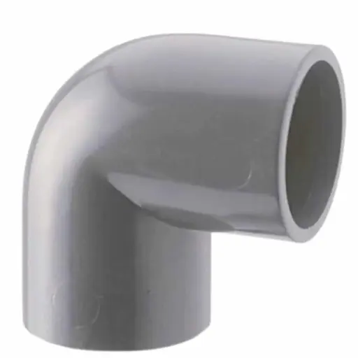 [C90.CPVC.150] CODO LISO CPVC 90°X6 PULGADAS CEDULA 80