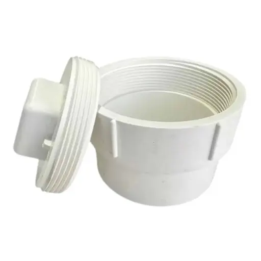 [AHT.DWV.075] ADAPTADOR HEMBRA SAN DWV 3 PULGADAS CON TAPÓN