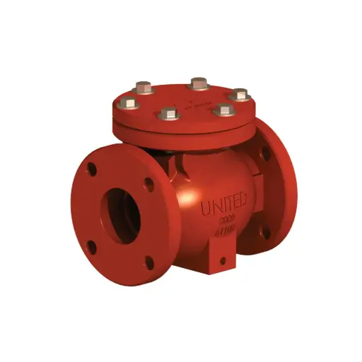 [VCB.3UL.100] VÁLVULA CHECK COLUMPIO 4 PULGADAS BRIDADA 300 PSI UL/FM