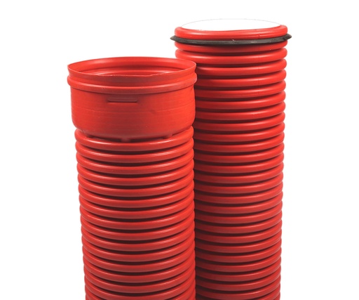 [TUE.PAD.03C] TUBO ELECTRICO PEAD CORRUGADO 3 PULGADAS TRAMO 6MTS