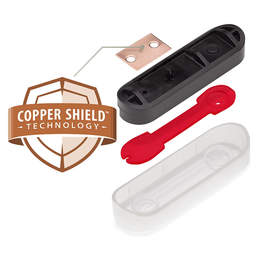 [M35.CS4.016] MANGUERA PARA RIEGO PC COPPER SHIELD 4.0LPH@100CM CAL-35MIL 16MM R-300MTS